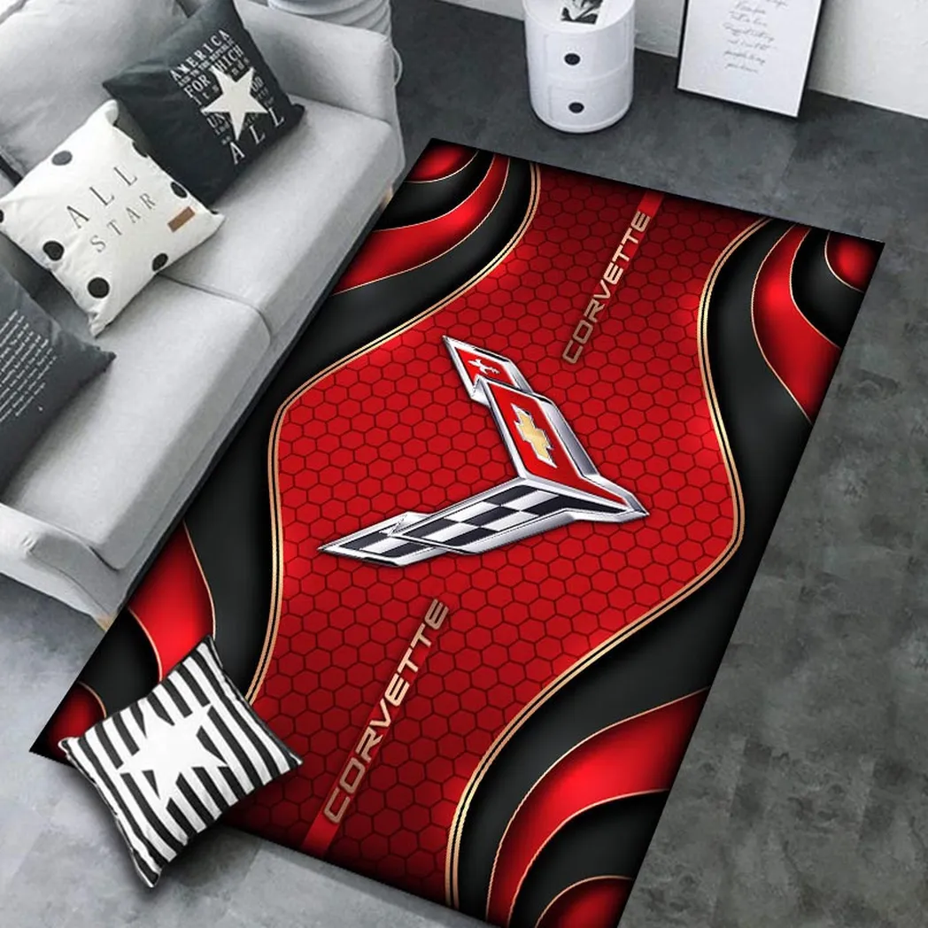 Car Fans Gift Rug, Carpet All Over Print Gift For Car Lovers CAR189032125567 - Red