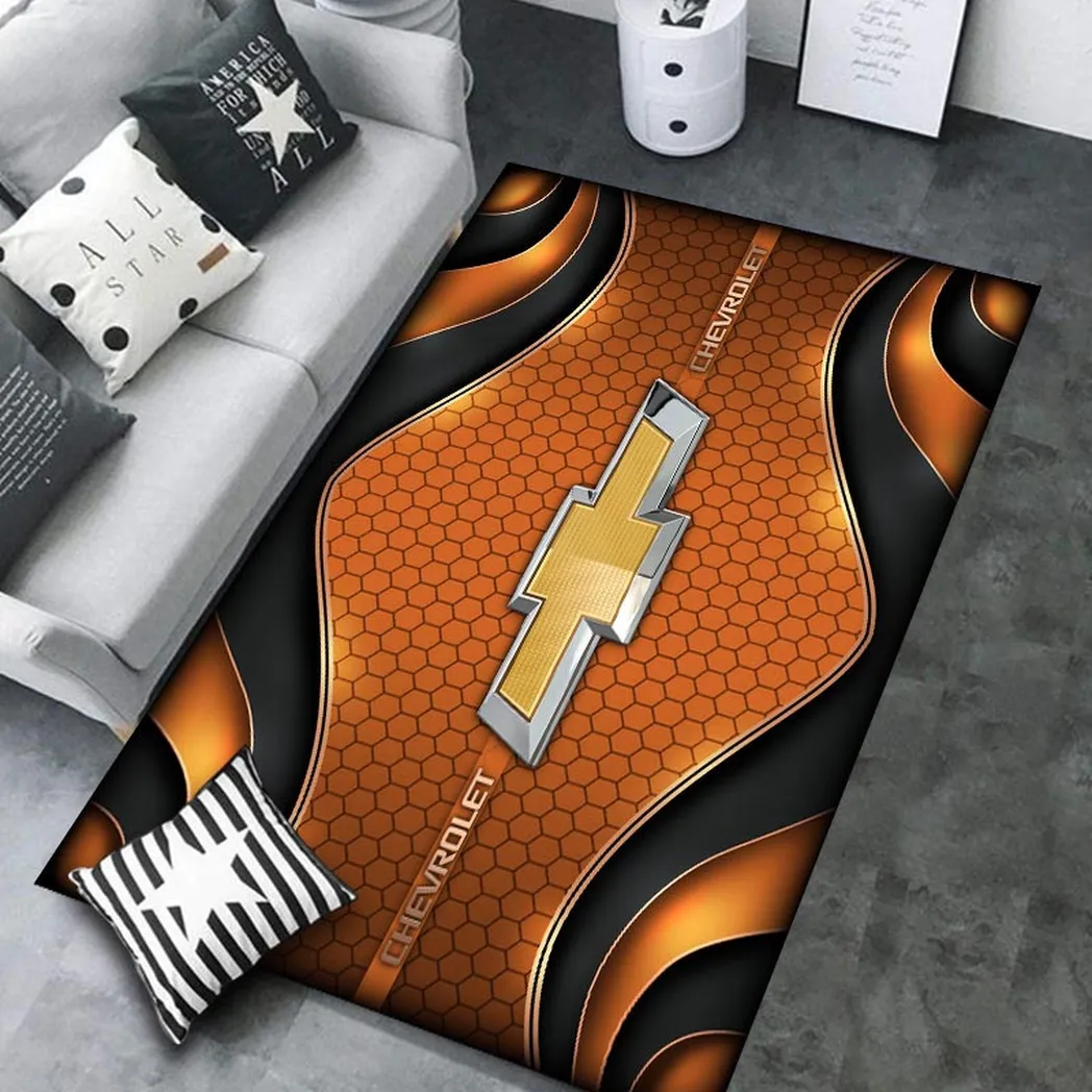 Car Fans Gift Rug, Carpet All Over Print Gift For Car Lovers CAR189032125571 - Orange