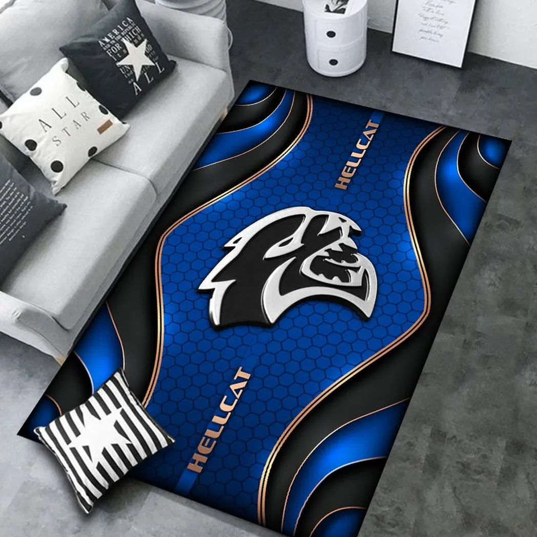 Car Fans Gift Rug, Carpet All Over Print Gift For Car Lovers CAR189032125591 - Blue