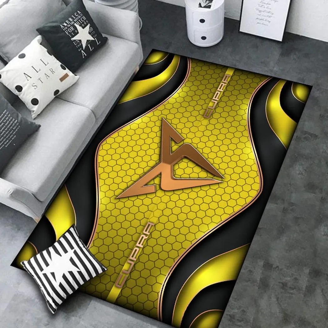 Car Fans Gift Rug, Carpet All Over Print Gift For Car Lovers CAR189032125599 - Yellow