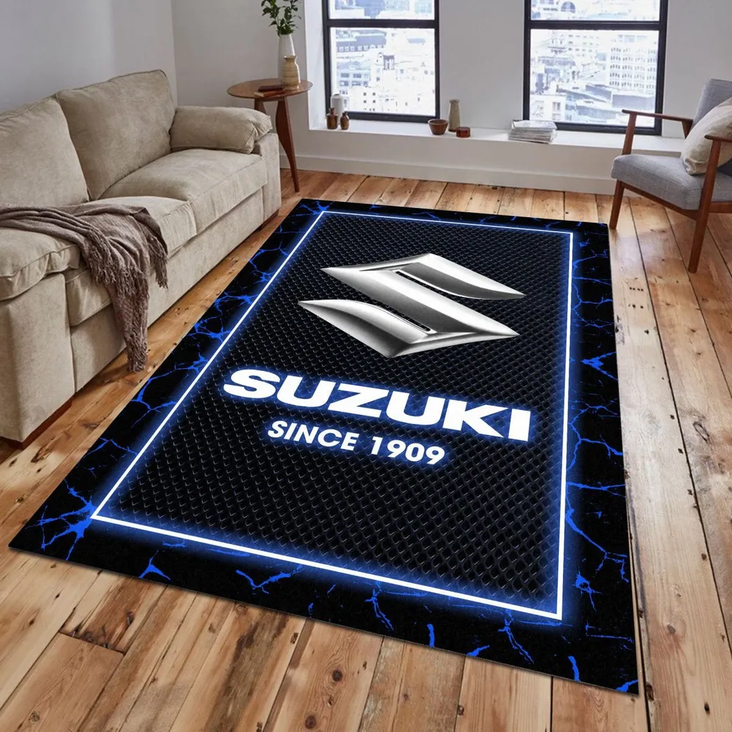 Car Fans Gift Rug, Carpet All Over Print Gift For Car Lovers CAR5202192577 - Blue