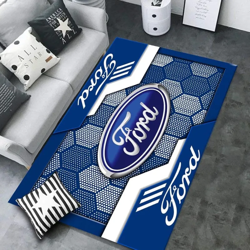 Car Fans Gift Rug, Carpet All Over Print Gift For Car Owner CAR301032929 - Blue