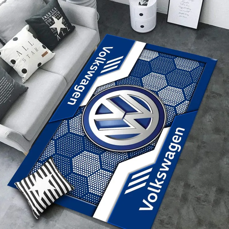 Car Fans Gift Rug, Carpet All Over Print Gift For Car Owner CAR301032931 - Blue