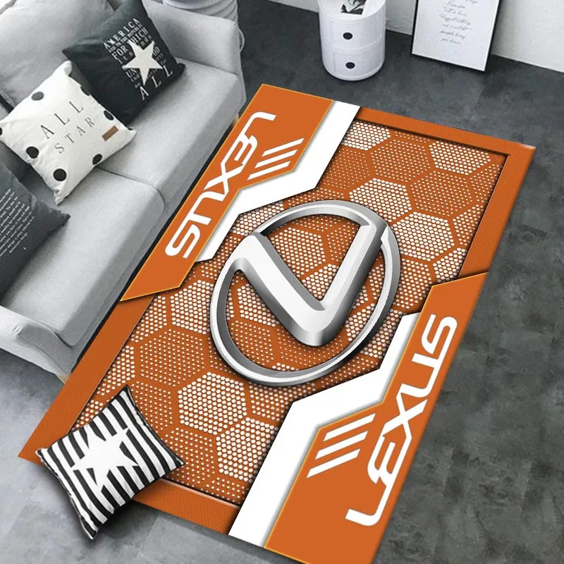 Car Fans Gift Rug, Carpet All Over Print Gift For Car Owner CAR301032944 - Orange