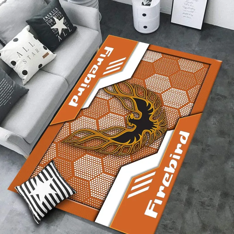 Car Fans Gift Rug, Carpet All Over Print Gift For Car Owner CAR301032995 - Orange