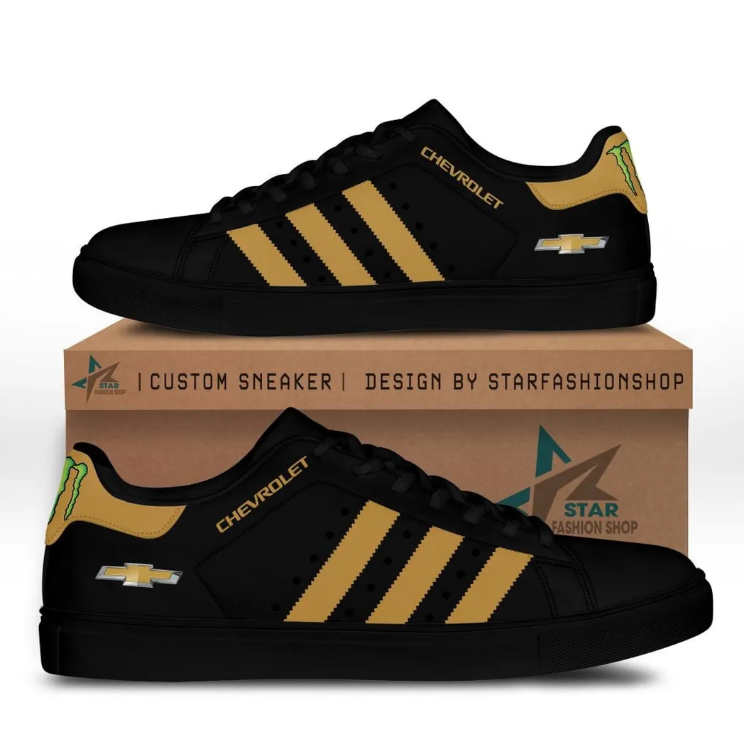 Car Fans Gift Skate Shoes, Sneaker All Over Print Gift For Car Lovers CAR58021925023 - Black