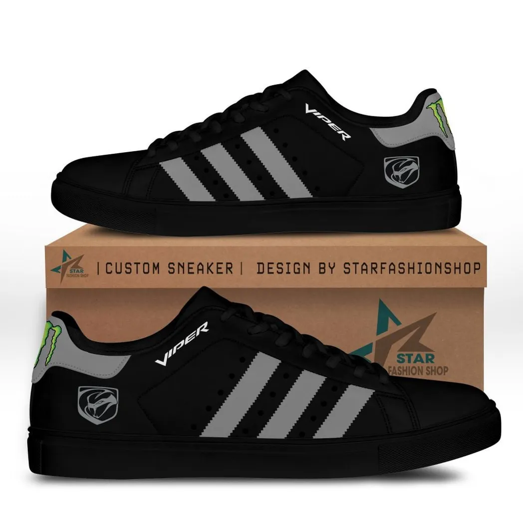 Car Fans Gift Skate Shoes, Sneaker All Over Print Gift For Car Lovers CAR58021925034 - Black