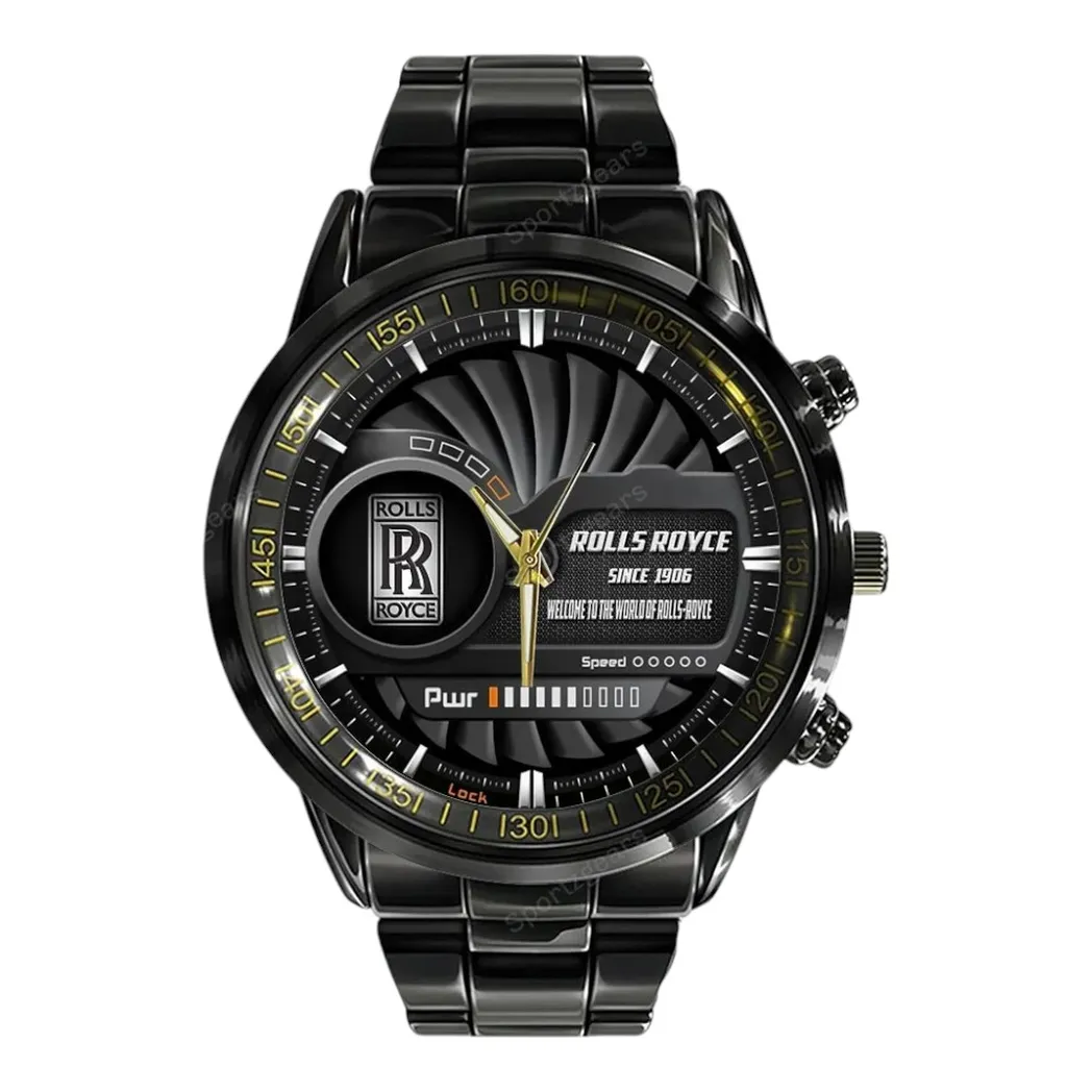 Car Fans Gift Stainless Steel Watch, Men Watch All Over Print Gift For Car Fan CAR327032625568