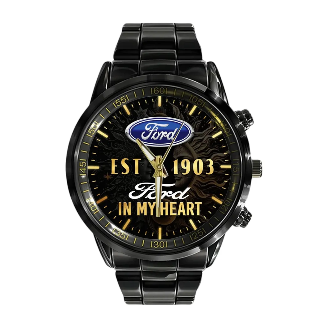 Car Fans Gift Stainless Steel Watch, Men Watch All Over Print Gift For Car Fan CAR334032525672