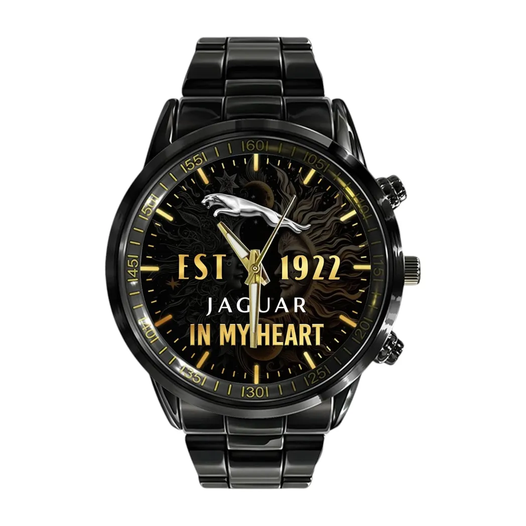 Car Fans Gift Stainless Steel Watch, Men Watch All Over Print Gift For Car Fan CAR334032525684
