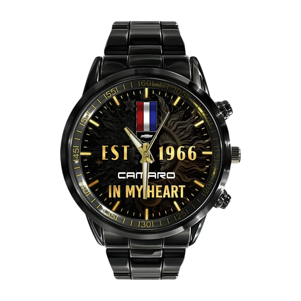 Car Fans Gift Stainless Steel Watch, Men Watch All Over Print Gift For Car Fan CAR334032525692
