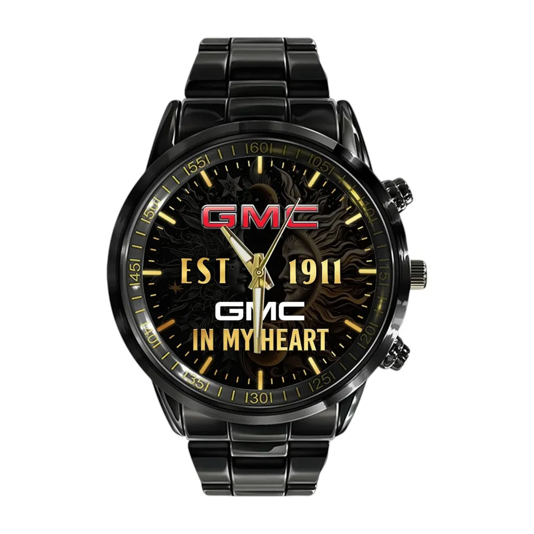 Car Fans Gift Stainless Steel Watch, Men Watch All Over Print Gift For Car Fan CAR334032525699