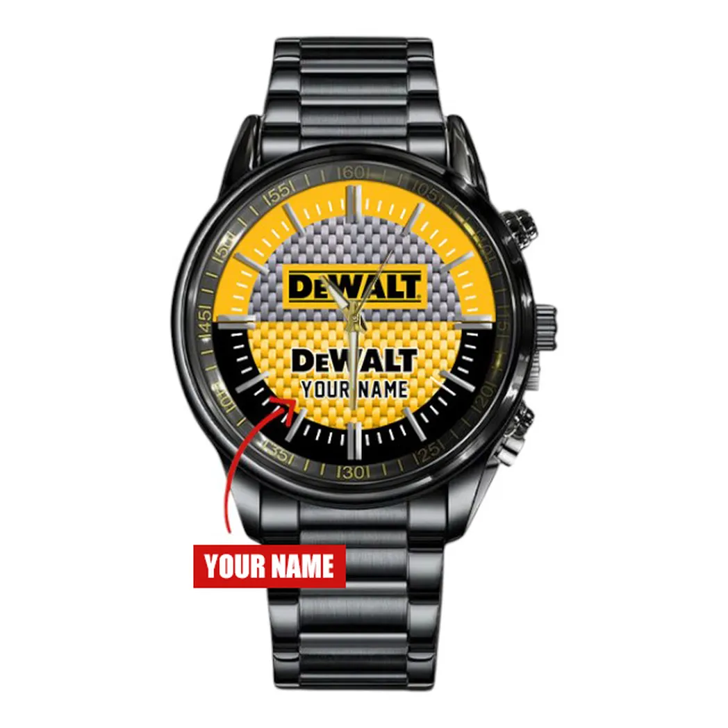 Car Fans Gift Stainless Steel Watch, Men Watch All Over Print Gift For Car Fan, Custom Name CAR327032625555