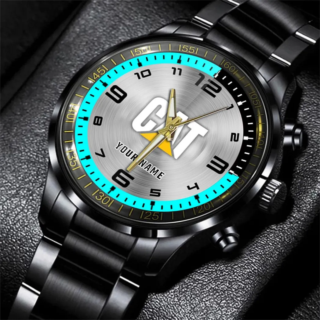 Car Fans Gift Stainless Steel Watch, Men Watch All Over Print Gift For Watch Car - Cyan DCAR478282102