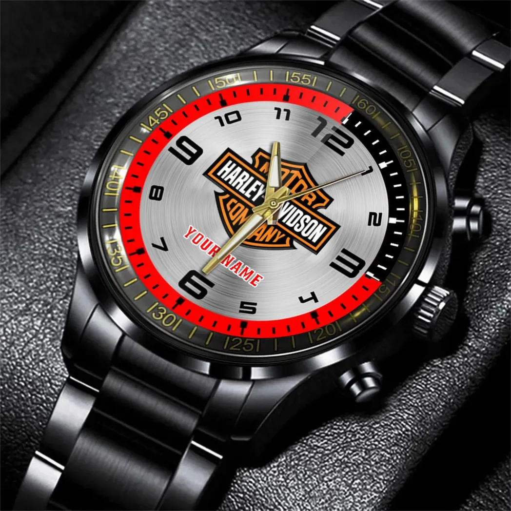 Car Fans Gift Stainless Steel Watch, Men Watch All Over Print Gift For Watch Car - Red DCAR478282078