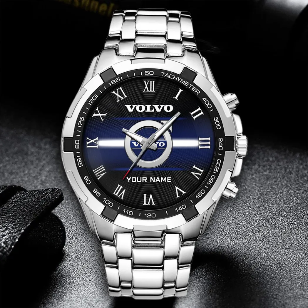 Car Fans Gift Steel Watches, Men Watch All Over Print Gift For Car - White DCAR474292047