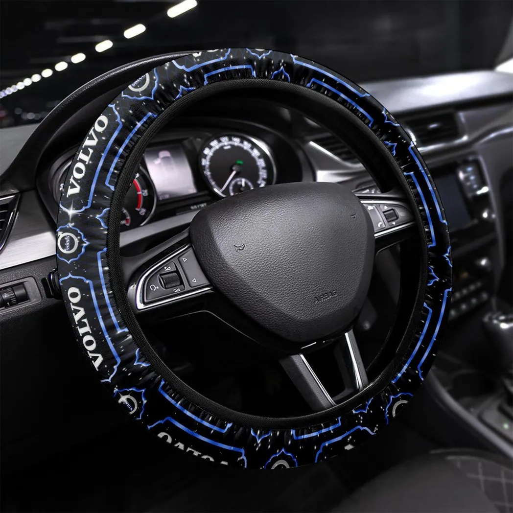 Car Fans Gift Steering Wheel Cover, Wheel Protector All Over Print Gift For Car Owner - Blue CAR55021425230