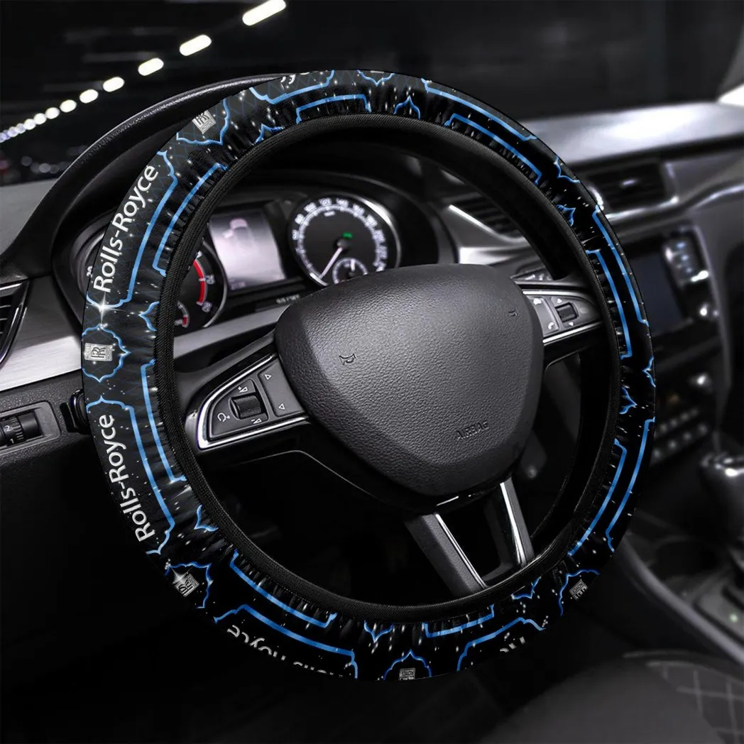 Car Fans Gift Steering Wheel Cover, Wheel Protector All Over Print Gift For Car Owner - Blue CAR55021425238