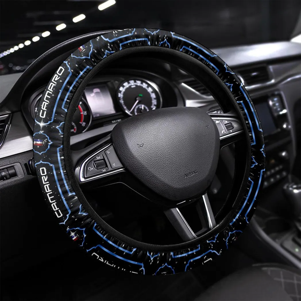Car Fans Gift Steering Wheel Cover, Wheel Protector All Over Print Gift For Car Owner - Blue CAR55021425247
