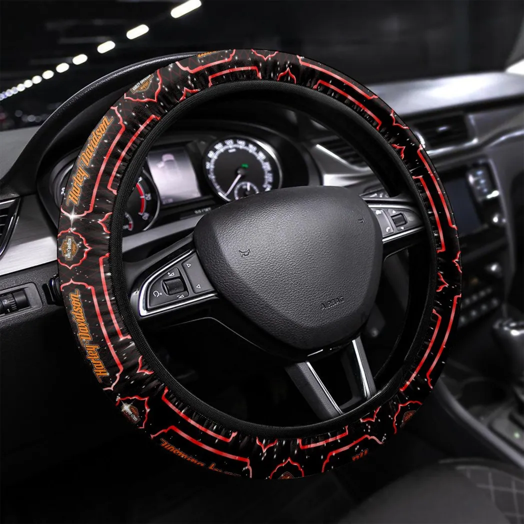 Car Fans Gift Steering Wheel Cover, Wheel Protector All Over Print Gift For Car Owner - Red CAR55021425253