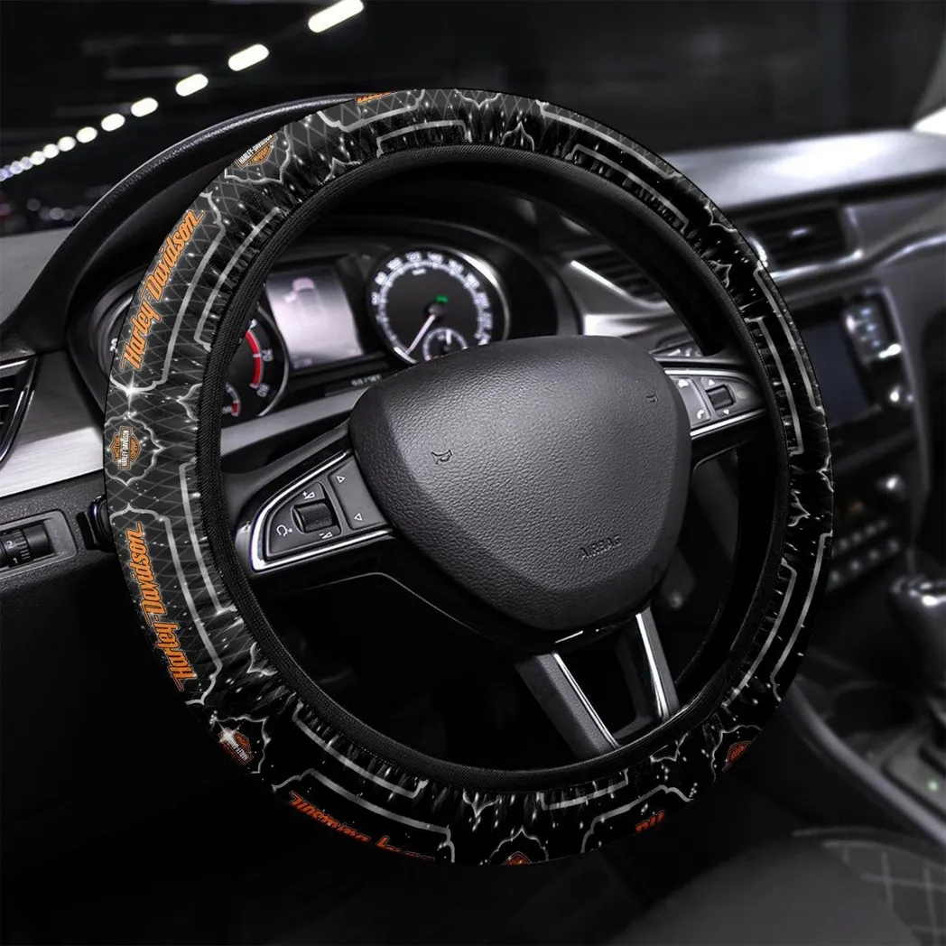 Car Fans Gift Steering Wheel Cover, Wheel Protector All Over Print Gift For Car Owner - White CAR55021425253