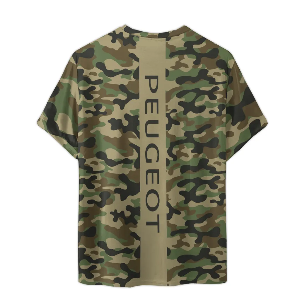 Car Fans Gift T-Shirt, Shirt Camo Style Gift For Car Enthusiasts, Custom Name CAR210040825728