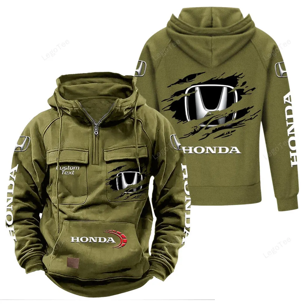Car Fans Gift Tactical Quarter Zip Hoodie, Hoodie All Over Print For Car Lovers - Army Green CAR122021425057-1