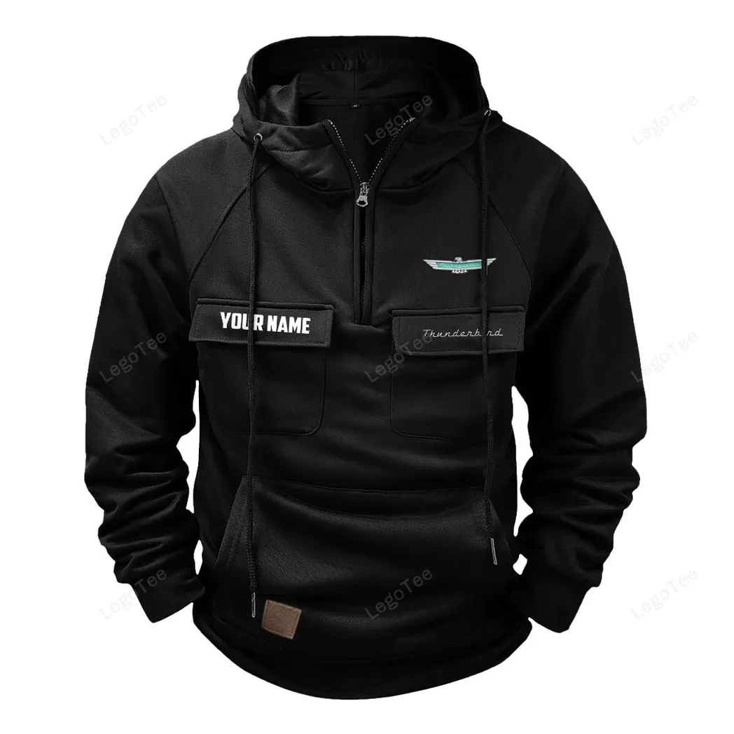 Car Fans Gift Tactical Quarter Zip Hoodie, Hoodie All Over Print For Car Lovers - Black CAR109021425367-2