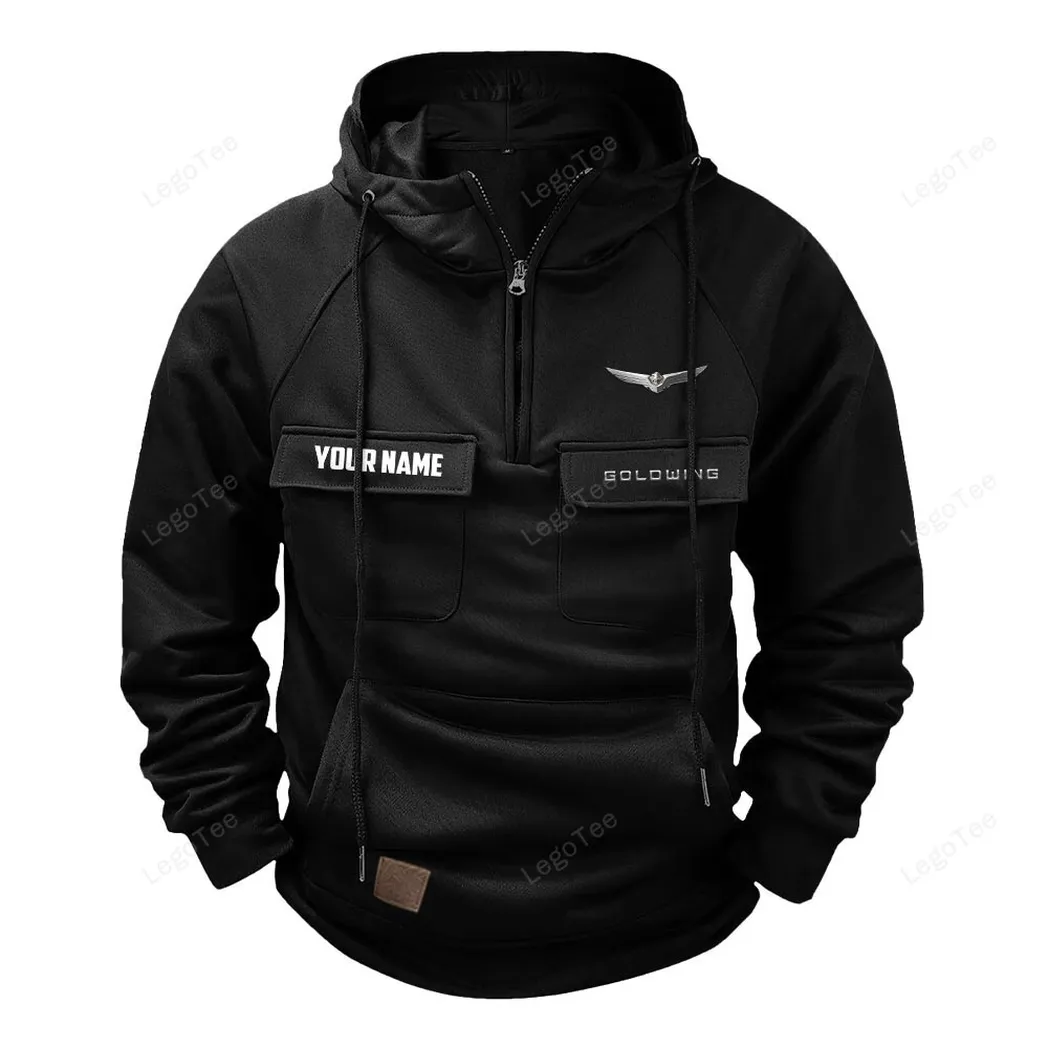 Car Fans Gift Tactical Quarter Zip Hoodie, Hoodie All Over Print For Car Lovers - Black CAR109021425375-2