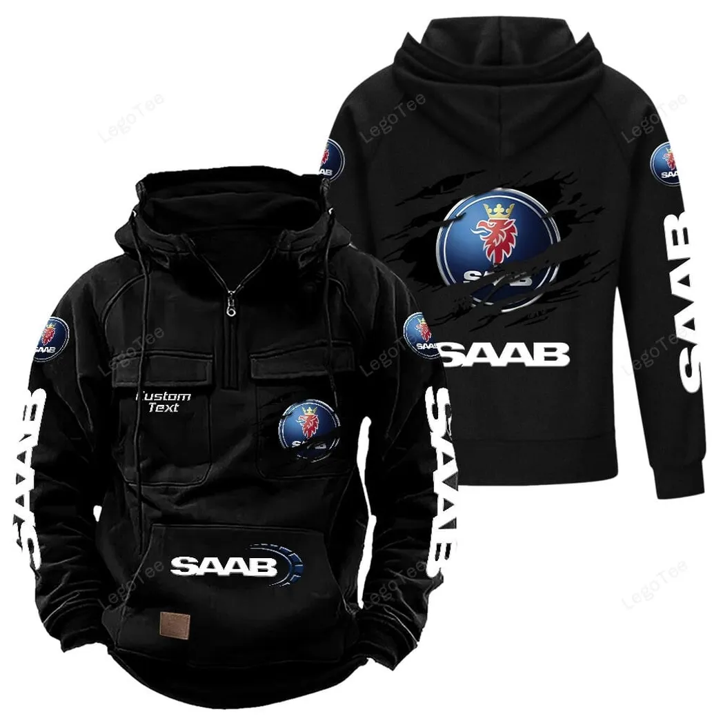 Car Fans Gift Tactical Quarter Zip Hoodie, Hoodie All Over Print For Car Lovers - Black CAR122021425033-2