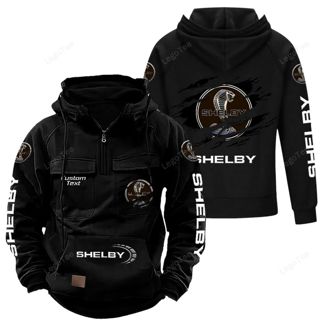 Car Fans Gift Tactical Quarter Zip Hoodie, Hoodie All Over Print For Car Lovers - Black CAR122021425043-2