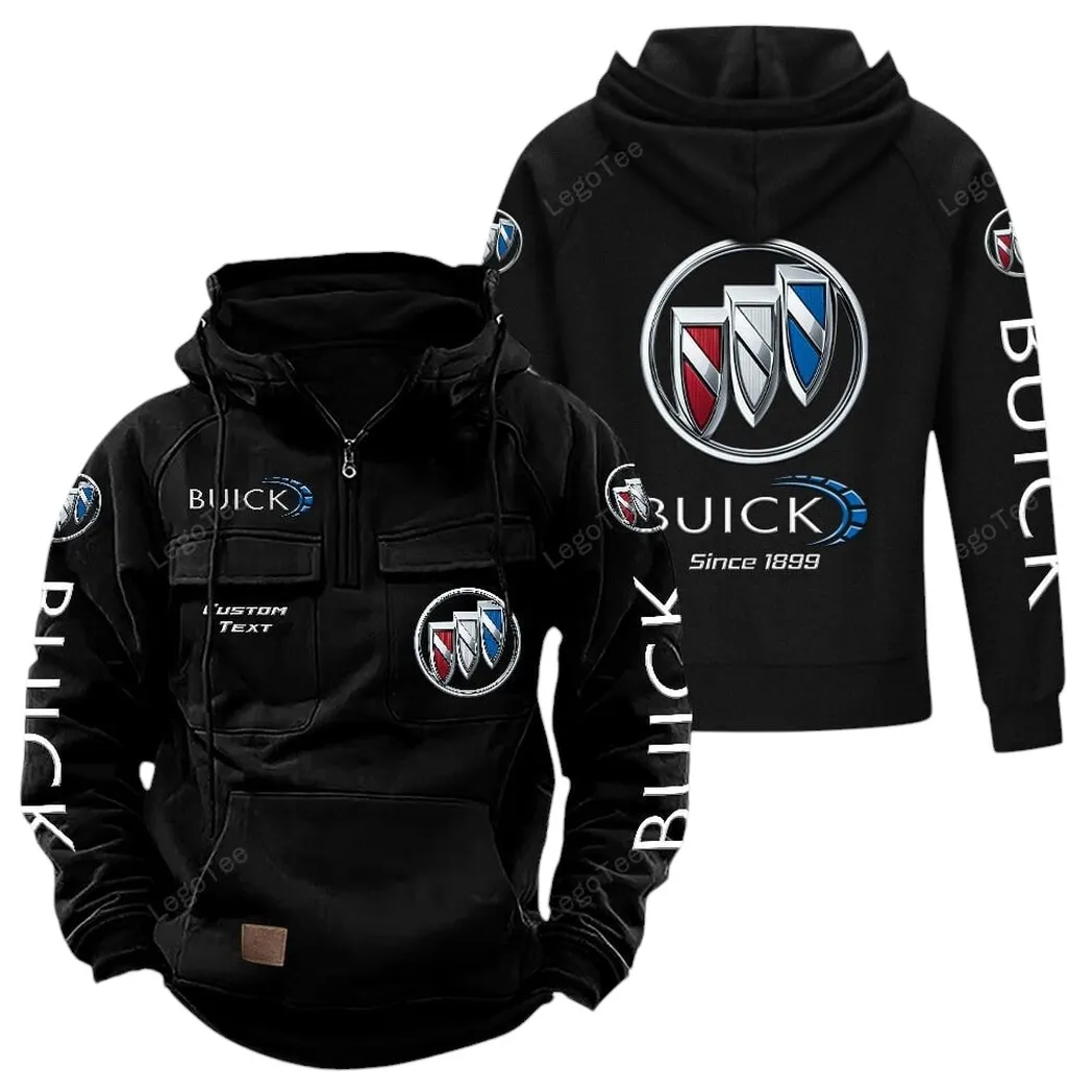 Car Fans Gift Tactical Quarter Zip Hoodie, Hoodie All Over Print For Car Lovers - Black CAR96021425708-2