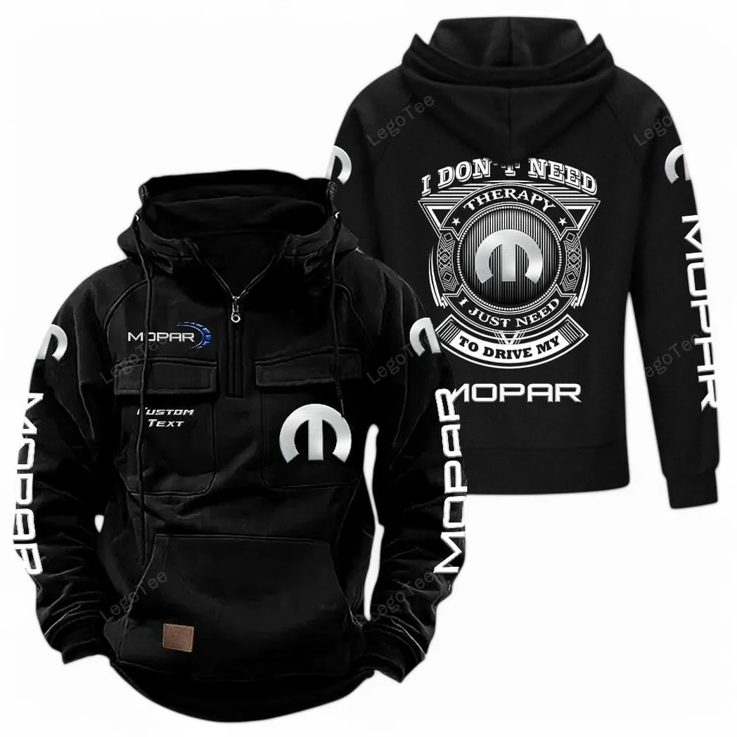 Car Fans Gift Tactical Quarter Zip Hoodie, Hoodie All Over Print For Car Owner CAR106021525061 - Black