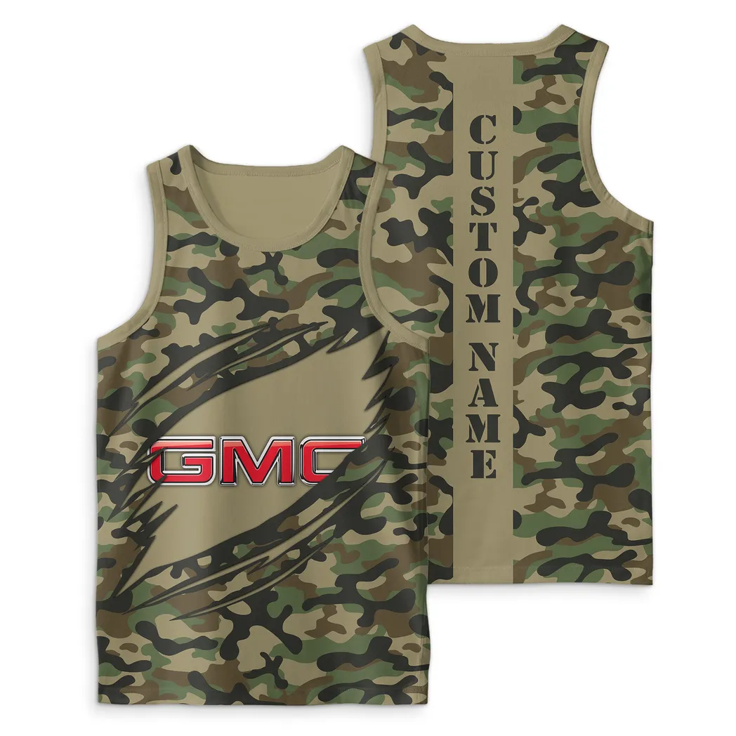 Car Fans Gift Tank Top, Sleeveless Shirt All Over Print Gift For Auto Enthusiasts, Custom Name GMTT2804042025