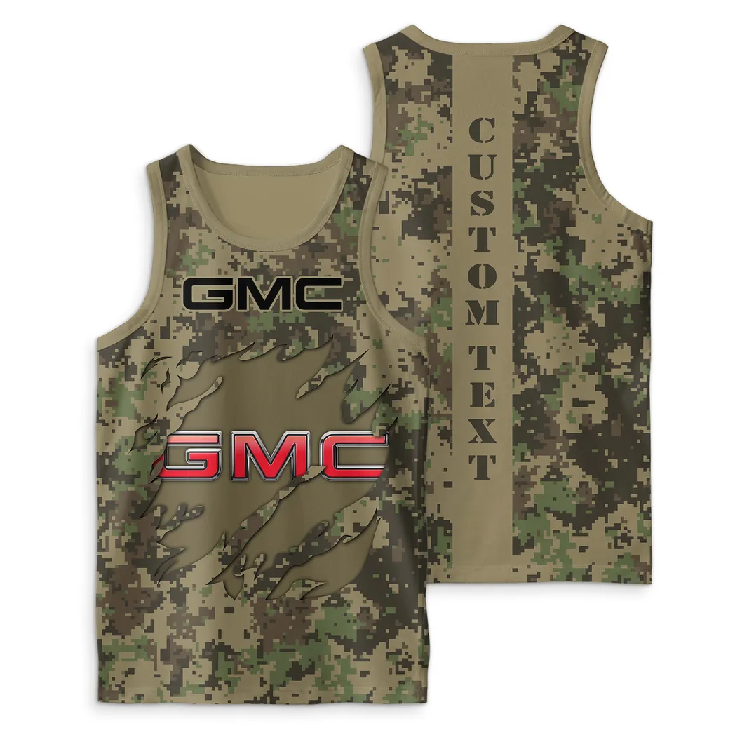 Car Fans Gift Tank Top, Sleeveless Shirt All Over Print Gift For Auto Enthusiasts, Custom Name GMTT2804052025