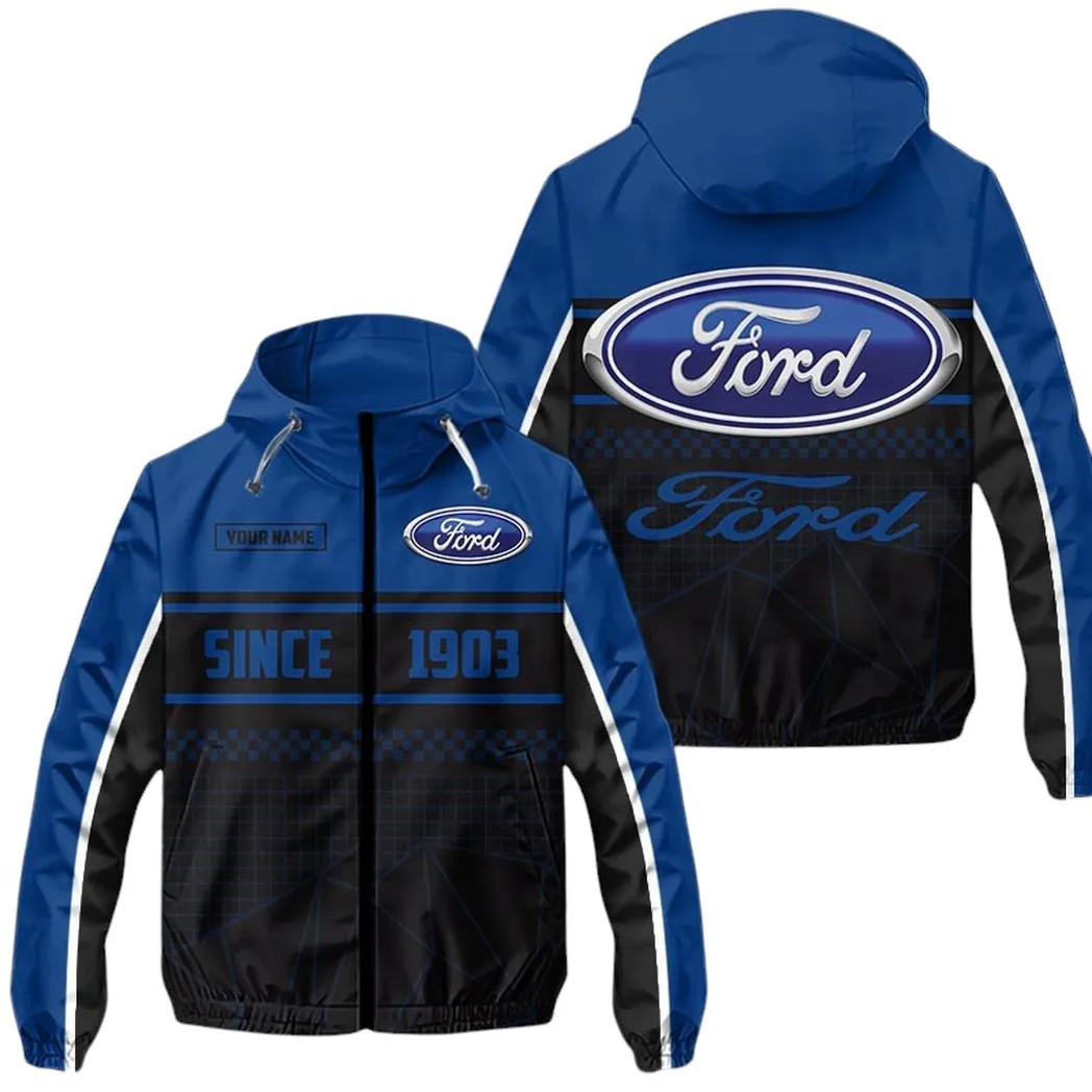 Car Fans Gift Windbreaker Jacket, Jacket All Over Print For Car Fan CAR305031825229 - Blue
