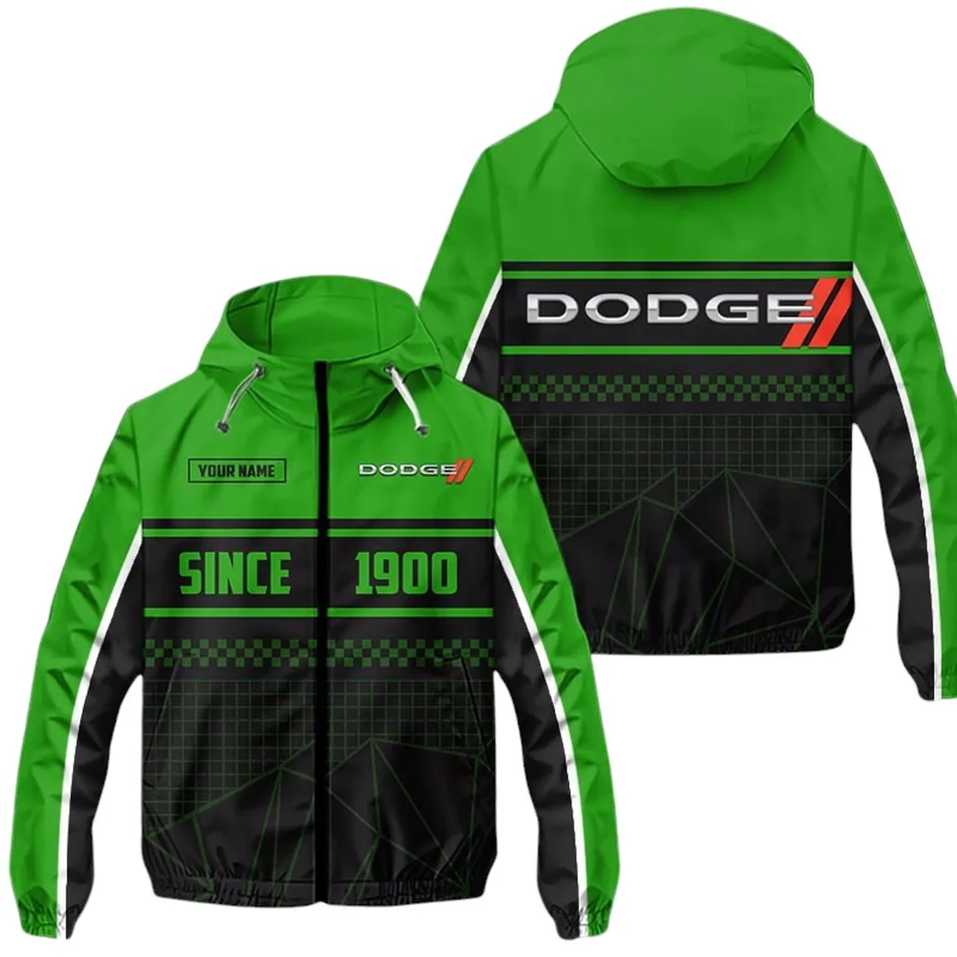 Car Fans Gift Windbreaker Jacket, Jacket All Over Print For Car Fan CAR305031825230 - Green