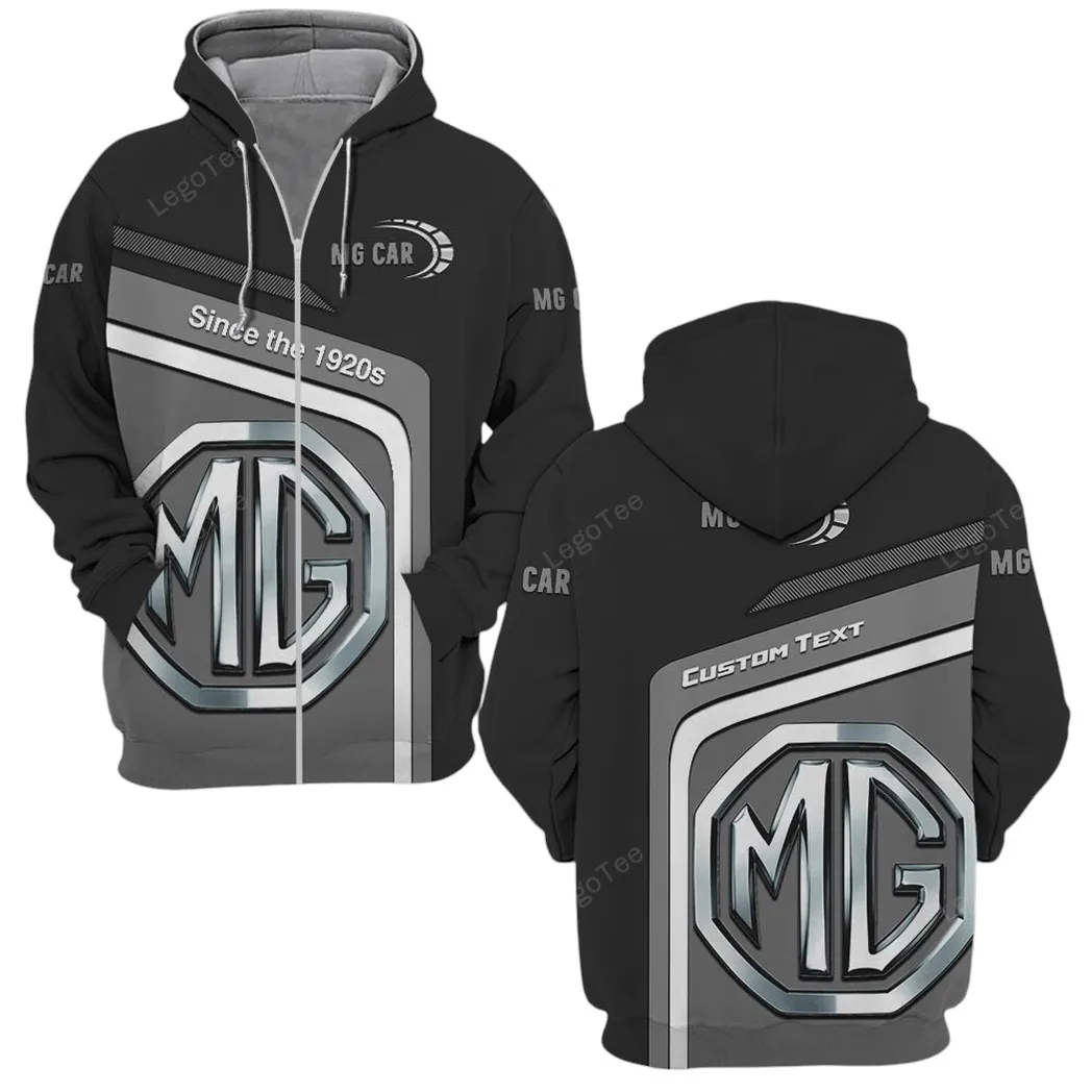 Car Fans Gift Zipper Hoodie, Hoodie All Over Print For Car Lovers, Custom Name CAR11103032550