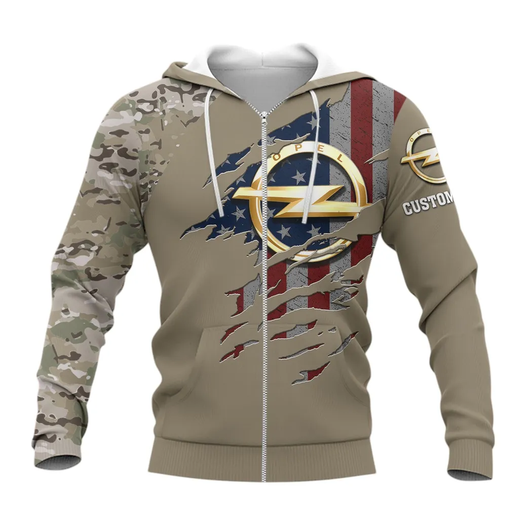Car Fans Gift Zipper Hoodie, Hoodie All Over Print For Car Lovers, Custom Name CAR46021725079-3