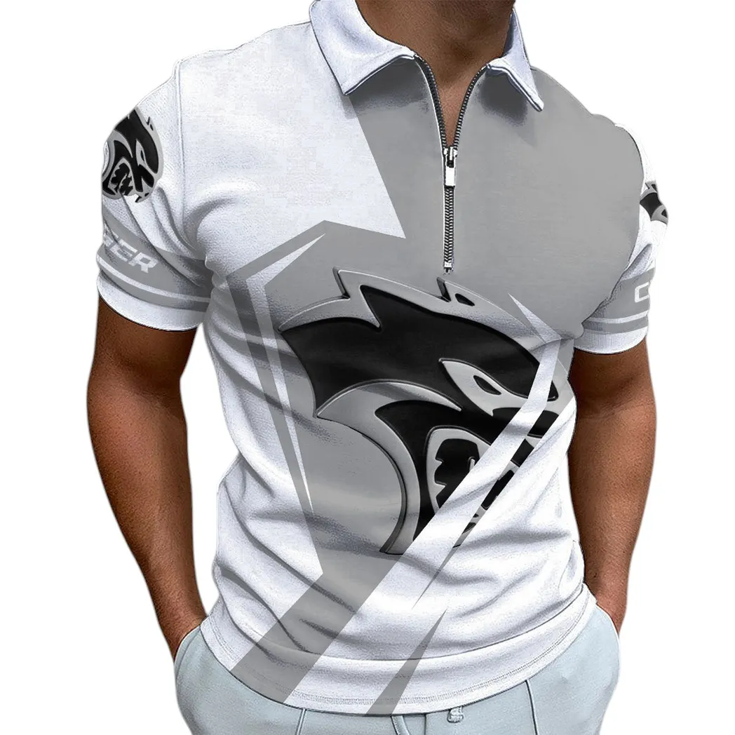 Car Fans Gift Zipper Polo Shirt, Polo Shirt All Over Print For Car Lovers CAR3202122524