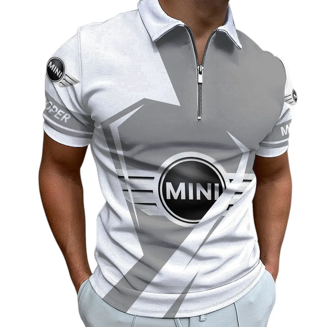 Car Fans Gift Zipper Polo Shirt, Polo Shirt All Over Print For Car Lovers CAR3202122555