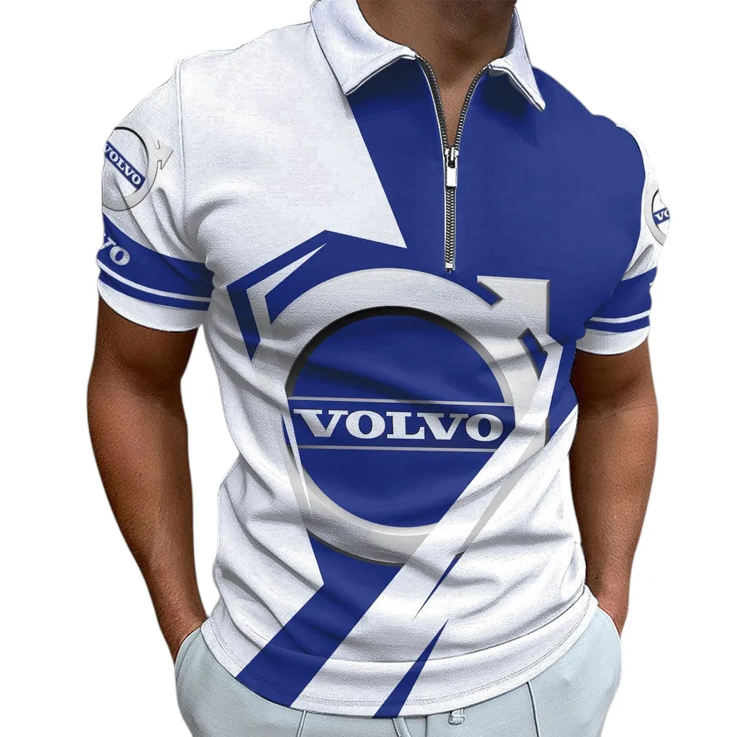 Car Fans Gift Zipper Polo Shirt, Polo Shirt All Over Print For Car Lovers CAR3202122558