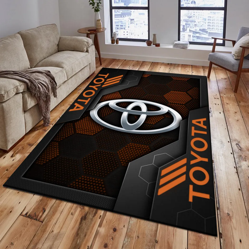 Car Lovers Gift Rug, Carpet All Over Print Gift For Car Fan CAR182031525005 - Orange