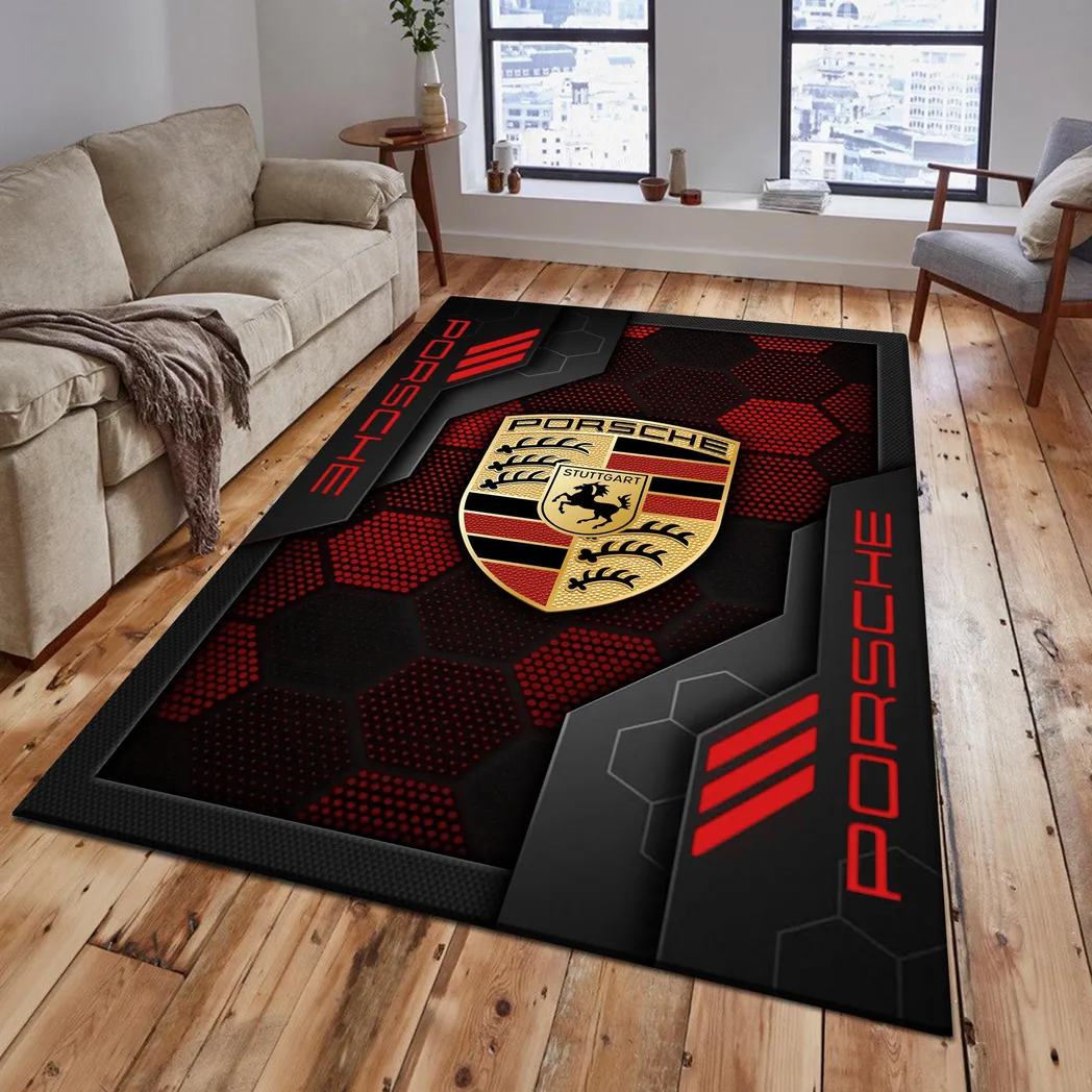 Car Lovers Gift Rug, Carpet All Over Print Gift For Car Fan CAR182031525030 - Red