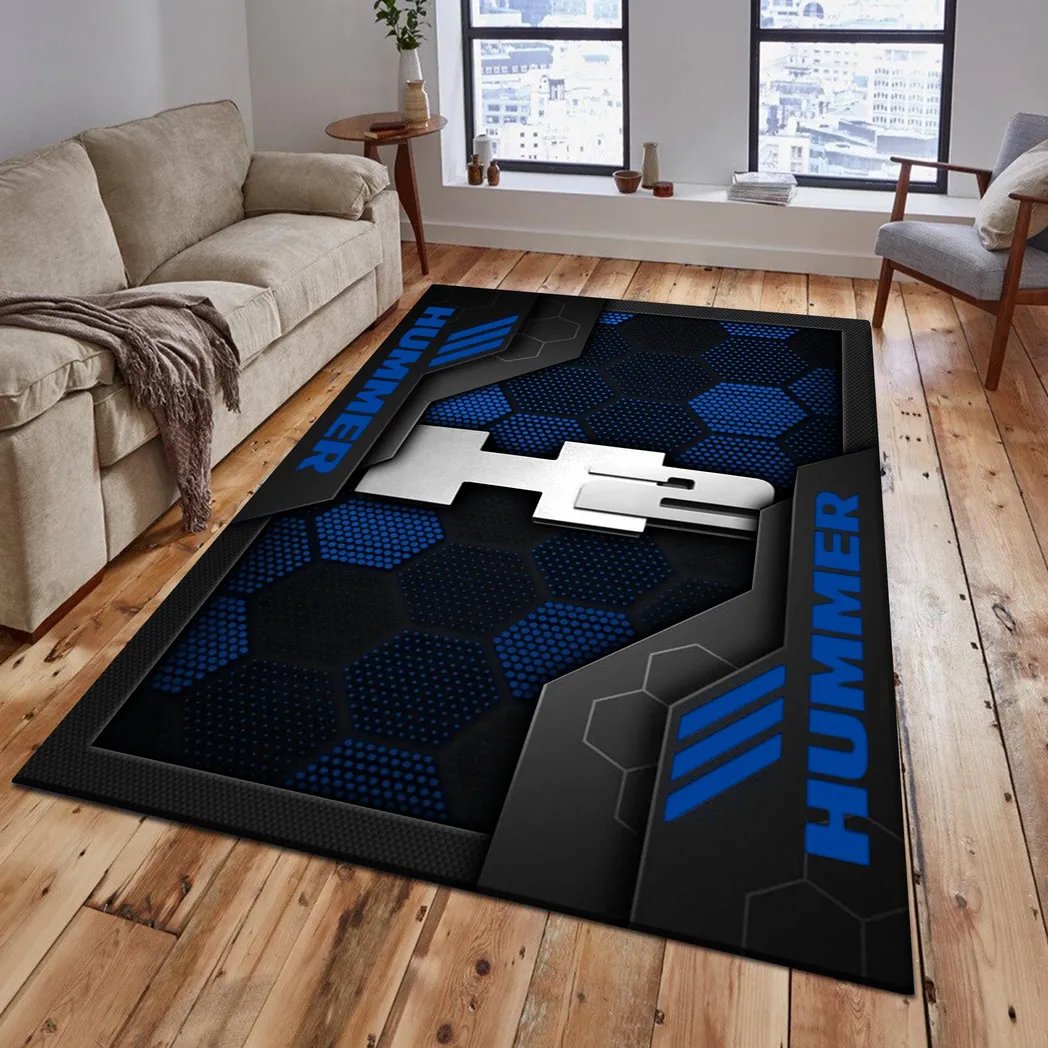 Car Lovers Gift Rug, Carpet All Over Print Gift For Car Fan CAR182031525083 - Blue