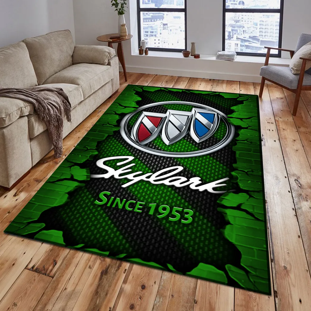 Car Skylark Fans Gift Rug, Carpet All Over Print Gift For Car Skylark Lovers CAR18403172512 - Green