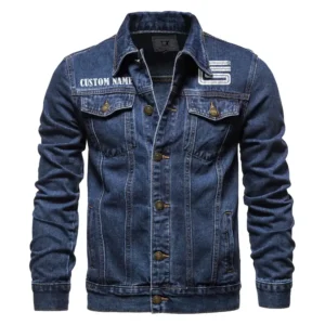 Car Fans Gift Denim Jacket, Denim Jacket All Over Print Gift For Car Enthusiasts CAR1901132070 - Dark Blue