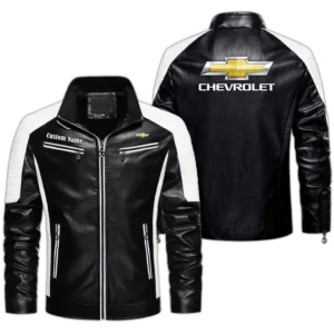 Car Fans Gift Men's PU Leather Jacket, Leather Jacket Custom Name For Auto Enthusiasts  CAR0401022100 - Black