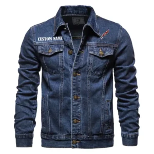 Car Fans Gift Denim Jacket, Denim Jacket All Over Print Gift For Car Enthusiasts CAR1901132078 - Dark Blue