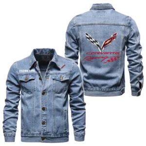 Car Fans Gift Denim Jacket, Denim Jacket All Over Print Gift For Car Enthusiasts CAR1901132078 - Light Blue